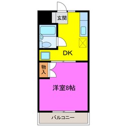 掛川駅 徒歩18分 4階の物件間取画像